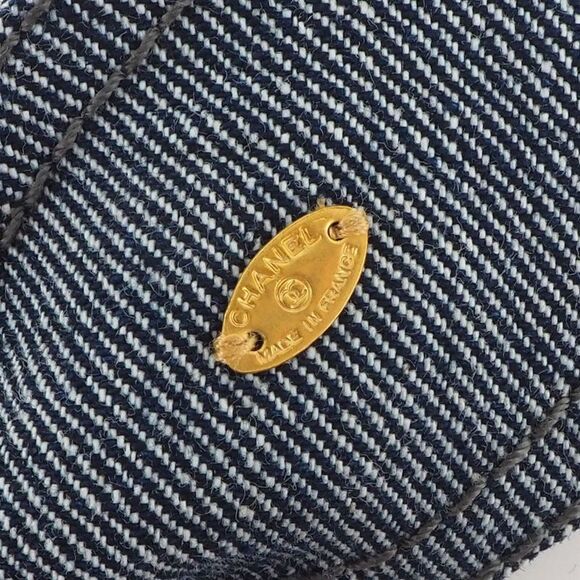 Chanel Cotton Denim Brooch - Picture 6 of 6